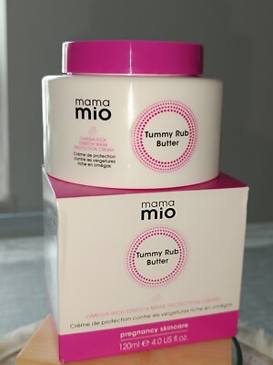 Mama Mio Anti-Dehnungsstreifen Creme The Tummy Rub Butter 120ml vegan CrueltyFree 