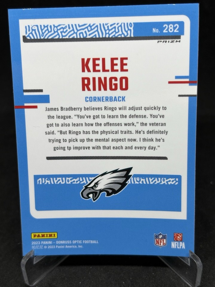 2023 Panini Donruss Optic Kelee Ringo RC Red Stars International EAGLES ...