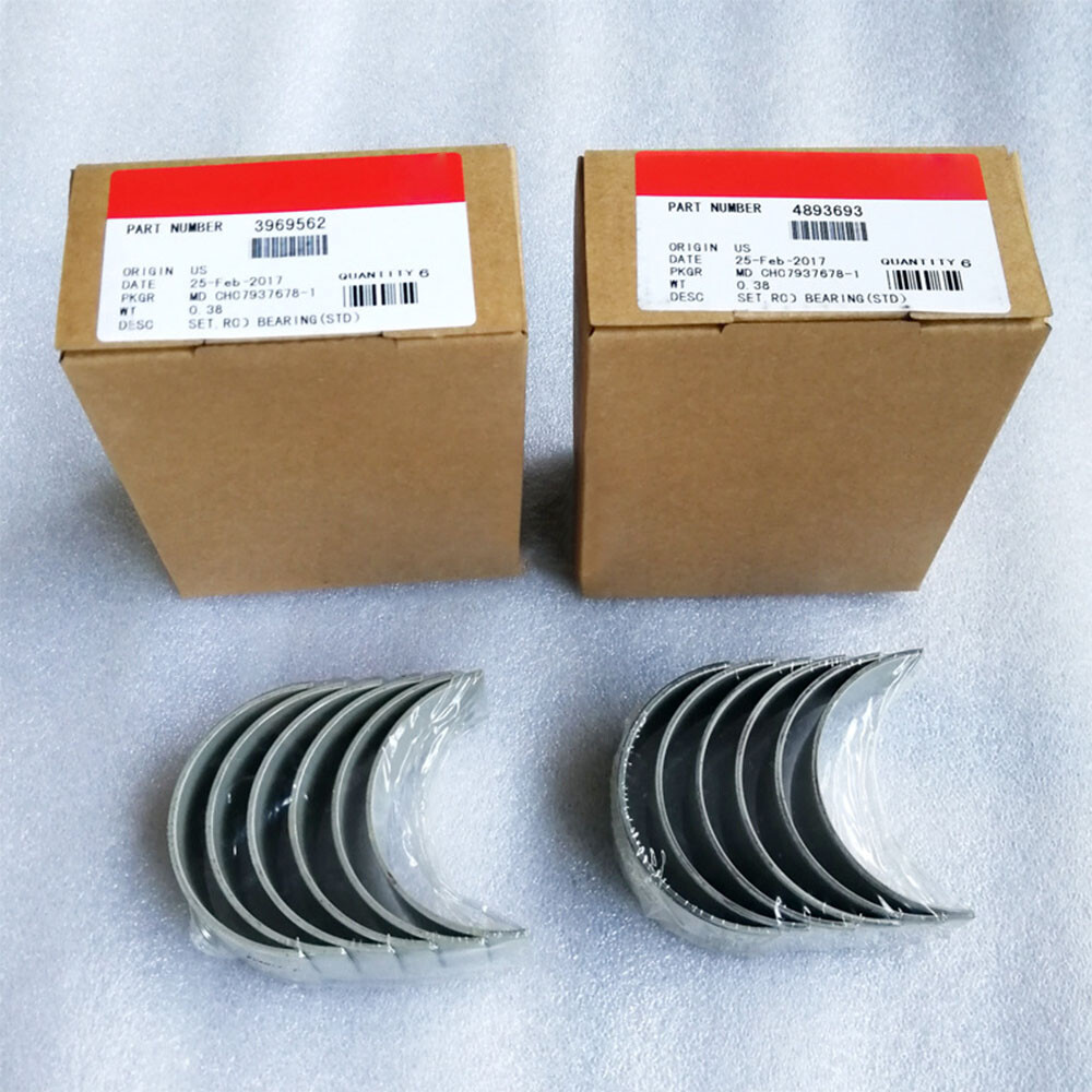 3802070 3969562 Standard Rod Main Bearing For Cummins For Dodge  