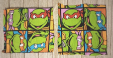 teenage mutant ninja turtles fun fabric knit stretchy 6 x 6 inch