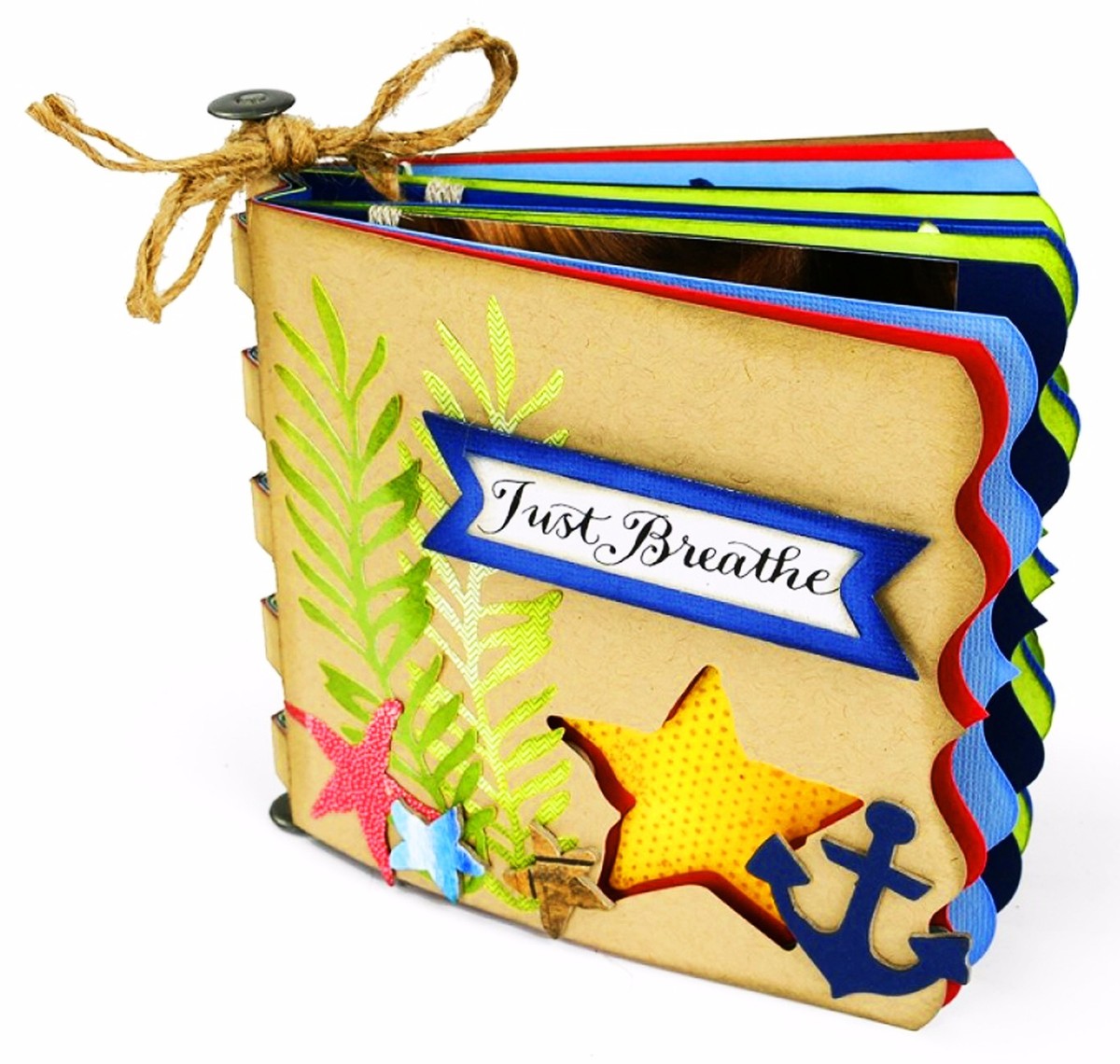 Sizzix 3D Ocean Pinwheel Bigz L die #660351 Retail $29.99