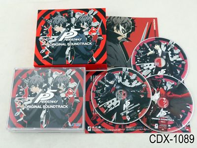 Persona 5 Original Soundtrack Ost Japanese Import 3cd Music Cd Japan Us Seller Ebay