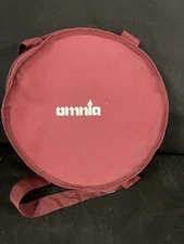 Maroon Carry  Bag for Omnia stove top oven NEW