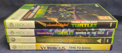 Nickelodeon Xbox 360 4 Spiele Bundle Turtles, Spiderwick