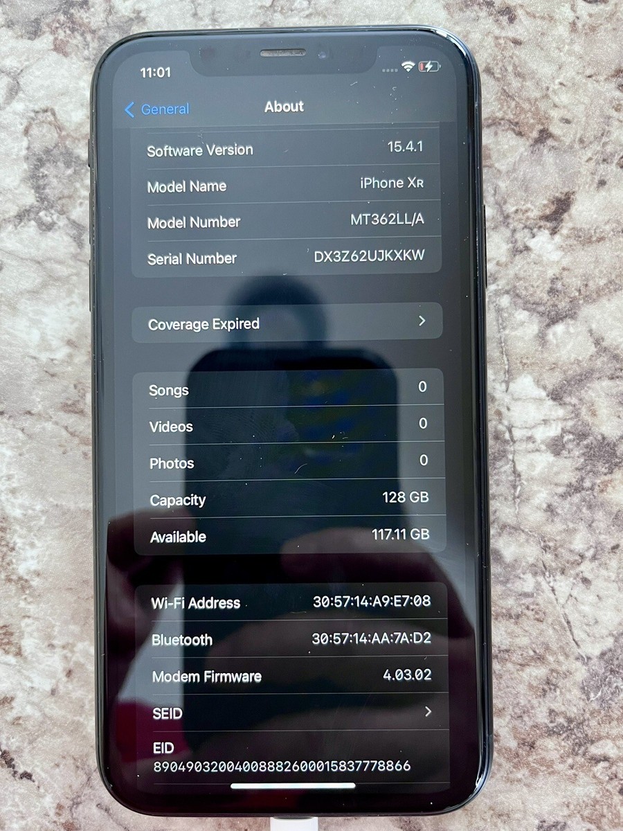 Apple iPhone XR - 128GB - Black (Verizon) | eBay Apple iPhone XR - 128GB - Black (Verizon) | eBay