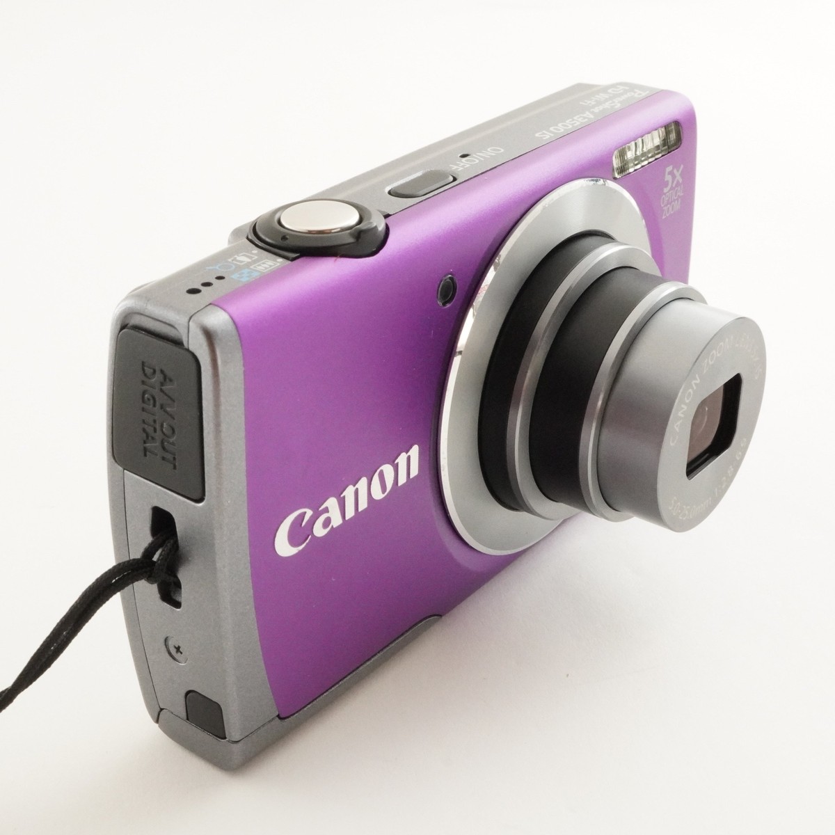 Canon PowerShot A3500 IS Purple In Box With 4GB SDHC Card Canon PowerShot A3500 IS Purple In Box With 4GB SDHC Card