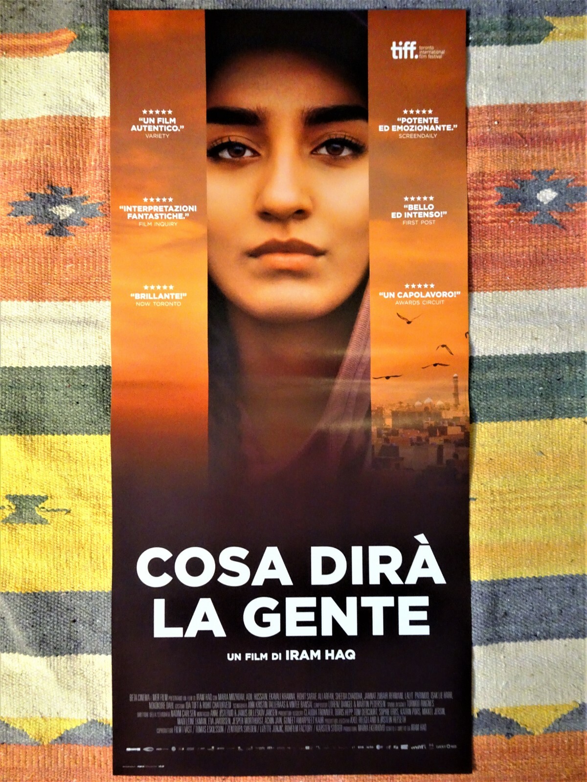 Locandina originale film Cosa dirà la gente (2017) - Regia di Iram Haq