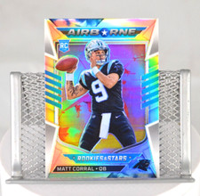 2022 Rookies & Stars Football Matt Corral RC #AI-20 Airborne Silver