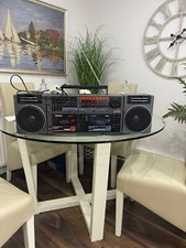 Vintage/Retro Philips BoomBox GHETTO BLASTER Model D8458/05 . Tape need repair