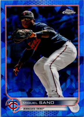 2022 Topps Chrome Sapphire Update Miguel Sano Minnesota Twins #US123