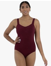 Capezio Princess Tank Leotard CC202 Burgundy Red Dance Ballet Gymnastics NWT