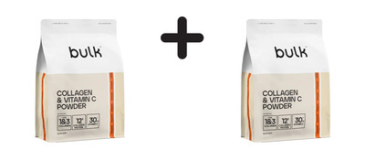 2 x Bulk Collagen and Vitamin C Powder (500g) Orange (43,99 EUR/kg)