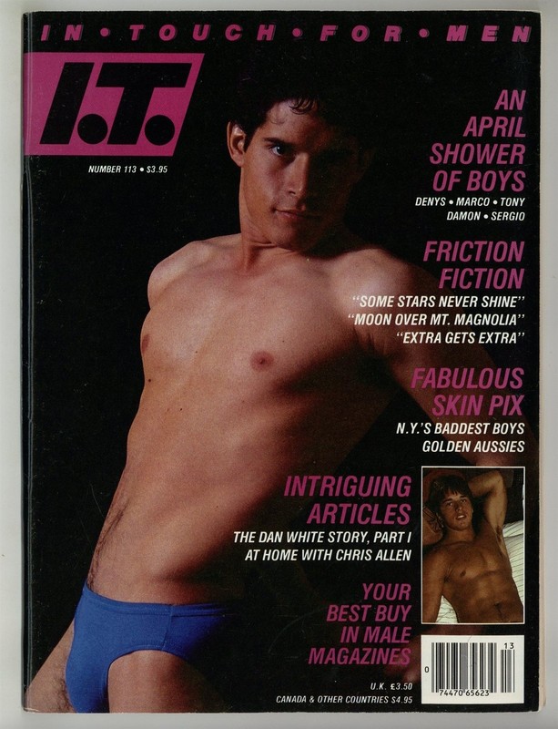 In Touch 1986 Denys Nosek, Marco Pina, Sergio Canali 100pgs Gay Magazine M39765