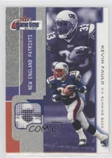 2001 Fleer Game Time Extra Kevin Faulk #7