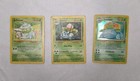 Pokémon TCG Bulbasaur 44/102 Ivysaur 30/102 Venusaur Holo 18/130 Rare Vintage
