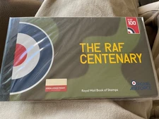 🔴  MINT PRESTIGE STAMP BOOKLET THE RAF CENTENARY   🟢