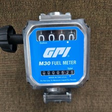 GPI M30 Mechanical Fuel Meter Quick Fit ready