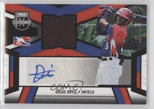 2023 Elite Extra Edition DPL Material Signatures 192/199 Diego Ortiz Auto 14lt