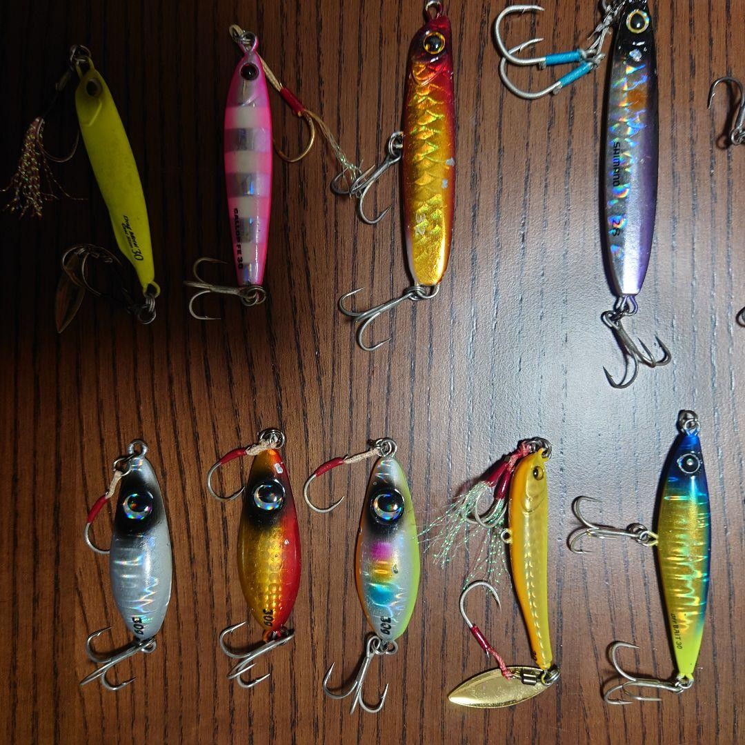 Sea bass, flatfish, blue fish metal jig set 25 pieces - Image 5