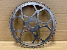 OLD SCHOOL VINTAGE BMX ORIGINAL 1980 MONGOOSE MOTOMAG  SNOWFLAKE CHAIN WHEEL 