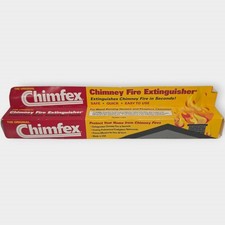 Chimfex Fire Extinguisher Suppressant, Safe, Easy to use, QUICKLY PUTS OUT FIRES