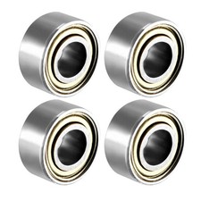 4 pcs Deep Groove Ball Bearing 685ZZ Double Shield 5 x 11 x 5mm Carbon Steel