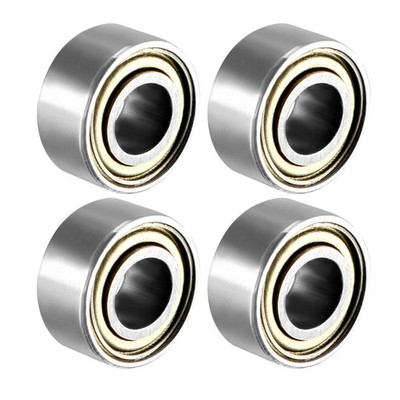 4 pcs Deep Groove Ball Bearing 685ZZ Double Shield 5 x 11 x 5mm Carbon Steel
