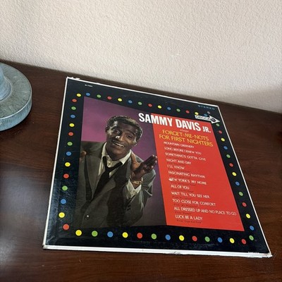Sammy Davis Jr Forget Me Knots For First Nighters 