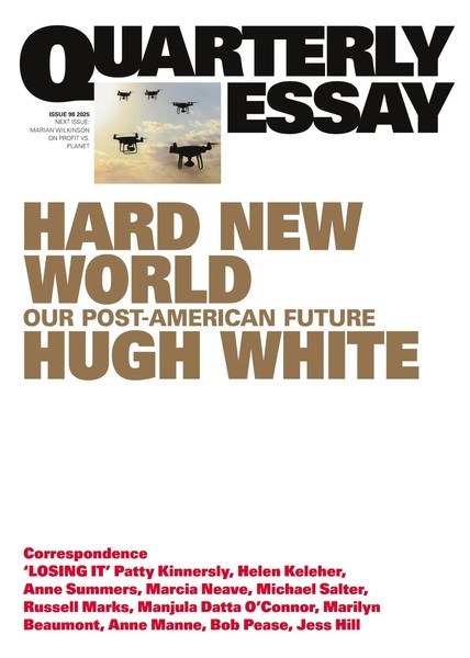 Hard New World | Hugh White | Taschenbuch | Englisch | 2025 | Quarterly Essay-image