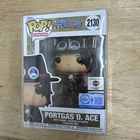 Funko Pop! One Piece Portgas D Ace #2130 Chalice CC EX Funko SE W/Protector