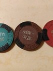 Set Of Four Barney's Casino Vintage Chips — photo 8