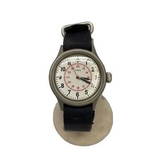 Import duty included for US buyers Timex Quartz Analog Watch Nylon Band White B