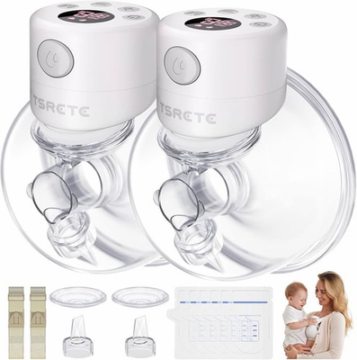 #ad TSRETE Breast Pump Double Wearable Breast Pump Electric Hands Free A082 $69.00