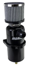 Moroso 85412 Billet Breather Tank Catch Can Single Inlet 12an Male