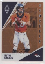 2019 Panini Phoenix Comeback Orange 62/99 Peyton Manning #6 HOF 0gg