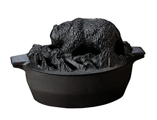 Hearth Black Matte Bear Steamer - Thumbnail 3