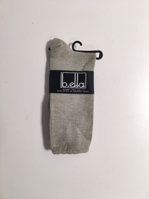 B.ella - Women's socks -# 3770 - green - Made in USA -silk blend **H7**