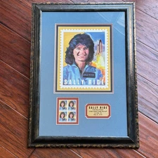SALLY RIDE * 2018 Commemorative Stamp From Her Estate * RIDE Estate COA