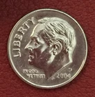 2004 P  Roosevelt Dime - Actual coin - Free shipping.
