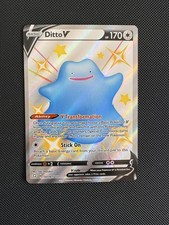 Ditto V Sv118/Sv122 Shining Fates: Shiny Vault Holo - Pokemon