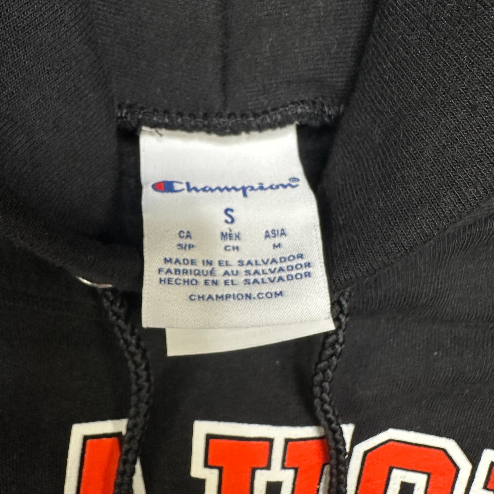 Oklahoma State Champion Hoodie Mens S Black Sweatshirt Excellent image 9