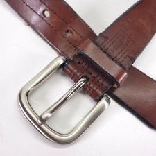 Fossil Leather Belt 34 Brown MB582020034
