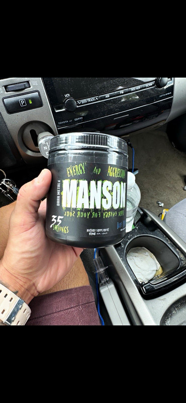 Manson Dark Meat Energy & Aggression Pre-Workout Powder Dietary Supplement 35