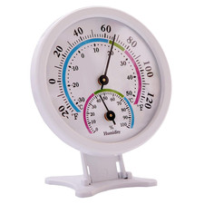 Mini Indoor Thermometer Hygrometer Analog 2 in 1 Temperature Humidity Monitor Ga