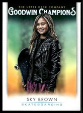 Sky Brown Skateboarding 2021 Upper Deck Goodwin Card #41 (NM)