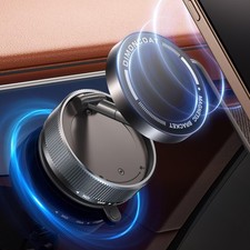 Vacuum Magnetic Phone Holder 360  Mount for MagSafe Strong Suction iPhone 15/16