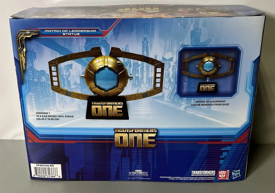 Transformers One - Matrix of Leadership Statue - 10" by 6" NEW - Image 2 of 4