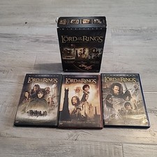 Lord of the Rings-Motion Picture Trilogy DVD Widescreen. No Digital Downloads
