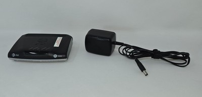 Motorola 3360 AT&T U-Verse DSL Modem with AC Adapter Tested Ethernet 10/100