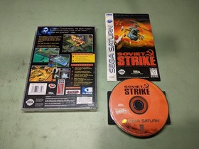 Soviet Strike Sega Saturn Complete in Box